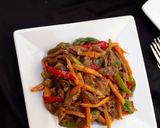A picture of step 6 of Beef in Oyster Sauce.
