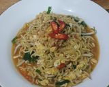 Foto langkah ke 5 dari resep Mie Nyemek Indomie Goreng.