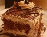 A picture of step 9 of Death Chocolate pastry.