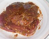 A picture of step 3 of Beef steaks platter.