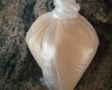 A picture of step 1 of Semolina Masa(waina).
