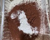 صورة لخطوة 1 من وصفة كيكة الاحلام 🍫🍩