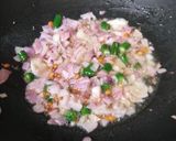A picture of step 1 of Beetroot curry.