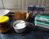 Foto del paso 1 de la receta: Tarta de galletas con crema de dulce de leche