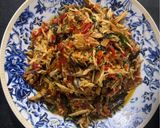 Foto langkah ke 3 dari resep Tongkol Suwir Balado Kemangi.