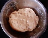 A picture of step 2 of Radish roti.