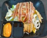 รูปขั้นตอนการทำที่ 4 ของ สลัดไก่ฮาวาย
