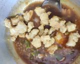 A picture of step 11 of Veg noodles with chicken Manchurian.