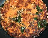 A picture of step 4 of Pan Fried Handvo.