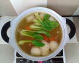 Hình bước làm 2 của món Mì Udon nấu sườn non chay