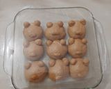 Foto langkah ke 4 dari resep Bear Palm Sugar Bread.