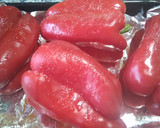 Foto del paso 4 de la receta: 🌶 Pimientos Asados al Horno y Aliñados 🌶