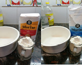 Foto del paso 1 de la receta: Tortas fritas para los días de lluvia