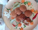 A picture of step 5 of Spicy crispy spring cutlets.