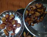 A picture of step 1 of Upside-down plum cake.