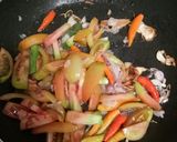Foto langkah ke 3 dari resep Asem asem balungan dong so (daun melinjo).