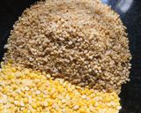 A picture of step 1 of Wheat pongal.