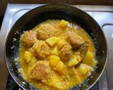 A picture of step 7 of Rui Mach Kofta.
