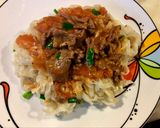 Hình bước làm 3 của món Phở trộn kiểu Spaghetti