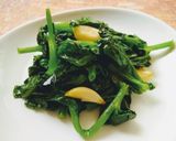 蒜炒豆苗的食譜步驟4照片