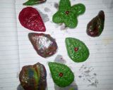 A picture of step 5 of Rainbow cookies.