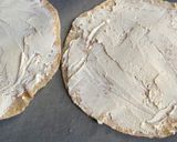 Une image de l'étape 1 de Wrap garnie au jambon.