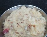 A picture of step 6 of Suji ki Burfi.