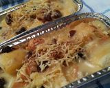 Foto langkah ke 10 dari resep Bread puding kismis.