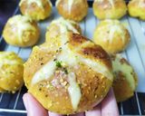 Foto langkah ke 15 dari resep Korean Garlic Bread with #handmade creamcheese.