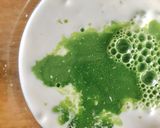 Hình bước làm 6 của món 💚 Bánh Bông Lan Phú Sĩ - Bông Lan Lá Dứa Hấp (Gâteau aux feuilles de pandan cuit à la vapeur)