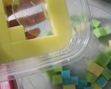 Foto langkah ke 4 dari resep Puding Mozaik Kaca.