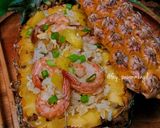 Foto langkah ke 6 dari resep Nasi Goreng Udang Nanas.