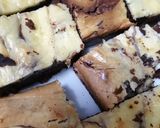 Foto del paso 7 de la receta Brownie con cheesecake