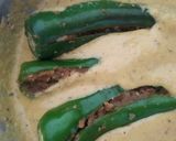 A picture of step 2 of Green chilli pakoda.