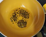 A picture of step 1 of Karela Bharta.