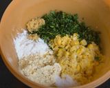 A picture of step 3 of Sweet corn pakora.