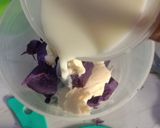 Foto langkah ke 3 dari resep Cannoli ubi ungu cheese.