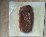 Foto langkah ke 5 dari resep Roti bakar isi pisang kurma.