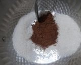 Foto langkah ke 2 dari resep Chiffon Kelapa Lapis Agar Coklat | Dessert Lembut, Harum, dan Segar🍫🥥by Jesslyn Orlane.