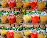 A picture of step 3 of Gond kathira(Almond Gum) Drink In Three Different Flavours.