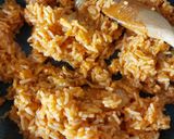Koreai kimcsis pirított rizs (csípős) recept fázis 3 fotója