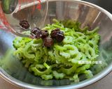 A picture of step 13 of Pickled Bitter Melon with Ume Plums.
