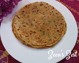 A picture of step 3 of Maize and Wheat Rotis with Fenugreek Greens.