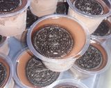 Foto langkah ke 1 dari resep Puding silky oreo.