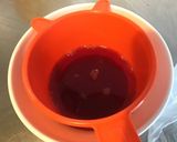 Une image de l'étape 3 de Compote de pêches rouges et jaunes à l'ananas.