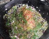 Foto del paso 12 de la receta Arroz bomba caldoso de pulpitos y tiras de piquillo