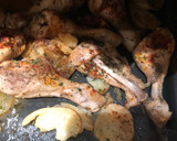 Foto del paso 3 de la receta: Jamoncitos de pollo al horno con patatas