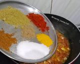A picture of step 4 of Whole Onion Sabji.
