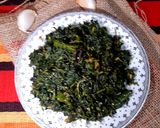 রসুন কুচি দিয়ে ডাটা শাক ভাজা রেসিপির ধাপ 2 ছবি