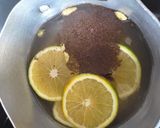 A picture of step 2 of ORANGE TEA❤️.
